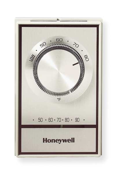 Line Volt Mechanical Tstat, Open on Rise, SPST