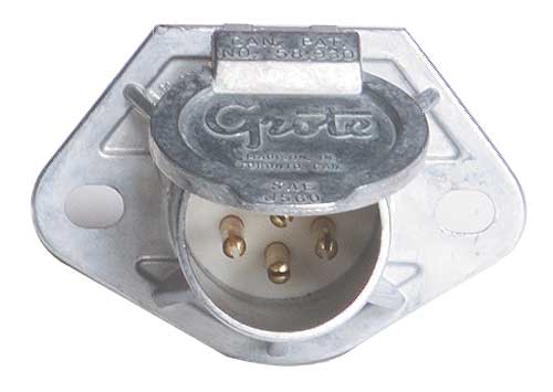 Trailer Receptacle, 3-15/16