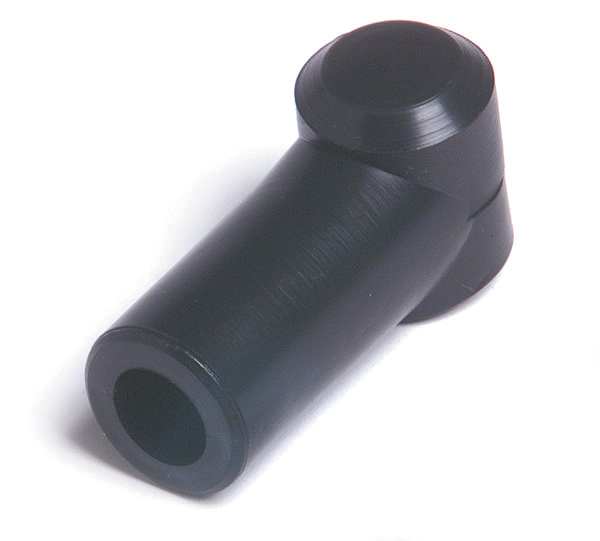 Terminal Protector, Plug-In, PVC, Black, PK5