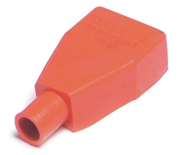 Terminal Protector, Plug-In, PVC, Red, PK5