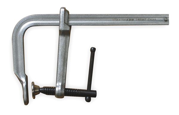 8 in L Clamp Steel Handle and 4 3/4 in Throat Depth