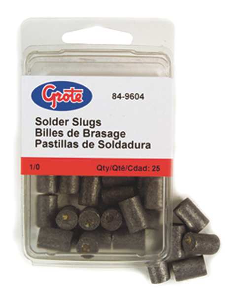 Solder Pellet with Flux, Gray, PK25