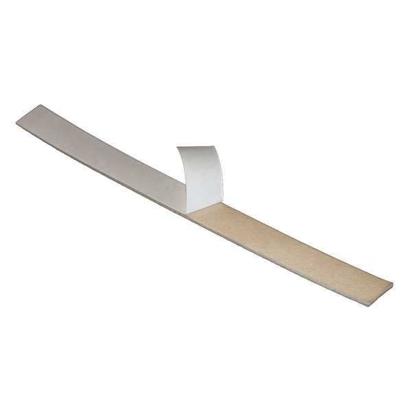 Felt Strip, F5, 1/4 In Thick, 1 x 12 In