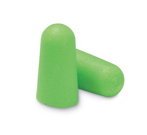Pura-Fit Disposable Uncorded Ear Plugs, Bullet Shape, NRR 33 dB, M, Yellow, 200 Pairs