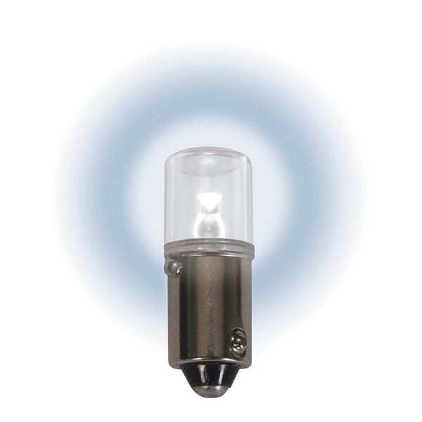 Miniature LED Bulb, LM1012MB, T3 1/4, 12V