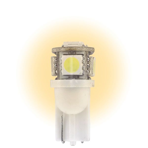 Mini LED Bulb, L12V-WB, 0.9W, T3 1/4, 12V