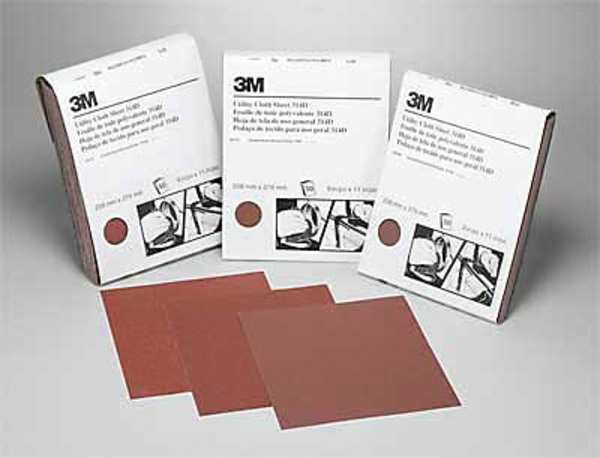 Sanding Sheet, 11x9 In, 100 G, AlO, PK250