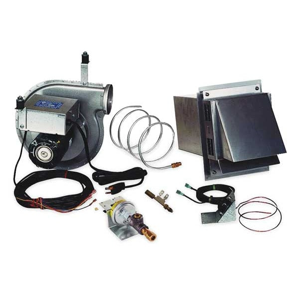 Water Heater Vent Package, 115 V, 4 In