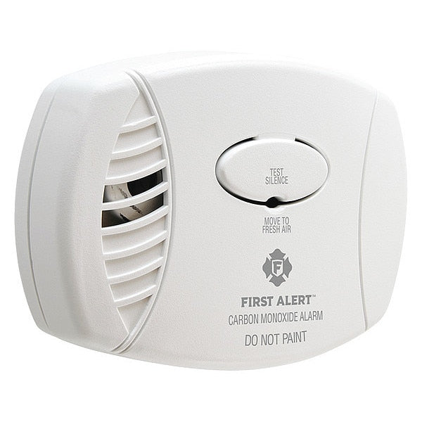 Carbon Monoxide Alarm, Electrochemical Sensor, 85 dB @ 10 ft Audible Alert