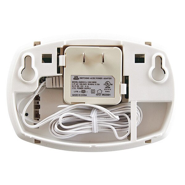 Carbon Monoxide Alarm, Electrochemical Sensor, 85 dB @ 10 ft Audible Alert