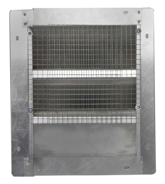 Louver, Adj w/ 28 to 46 In, Aluminum