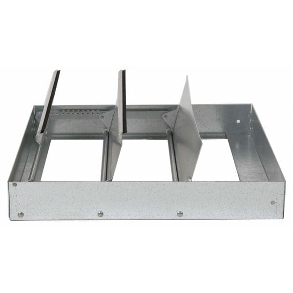 Backdraft Damper, Vert/Horiz Mtg, 19 3/4Sq