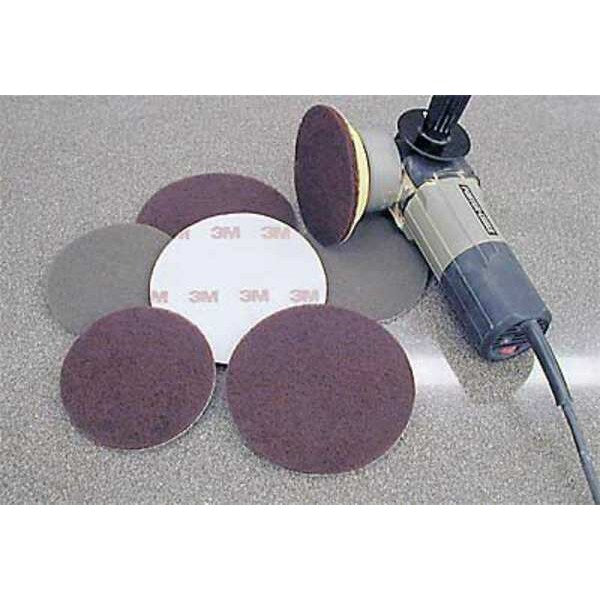 Hook/Loop Disc, No Hole, 8 in., VF, AlO, PK20