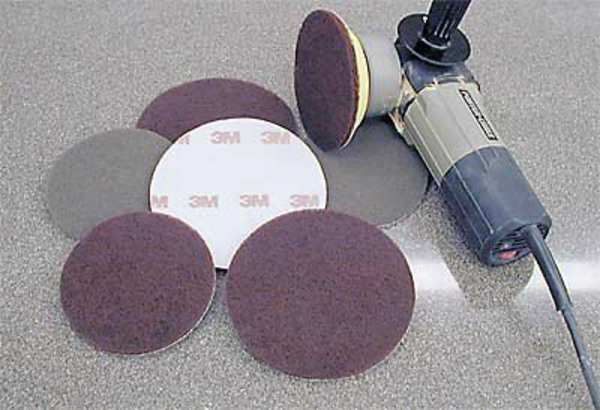 Hook/Loop Disc, No Hole, 5 in., UF, SC, PK40