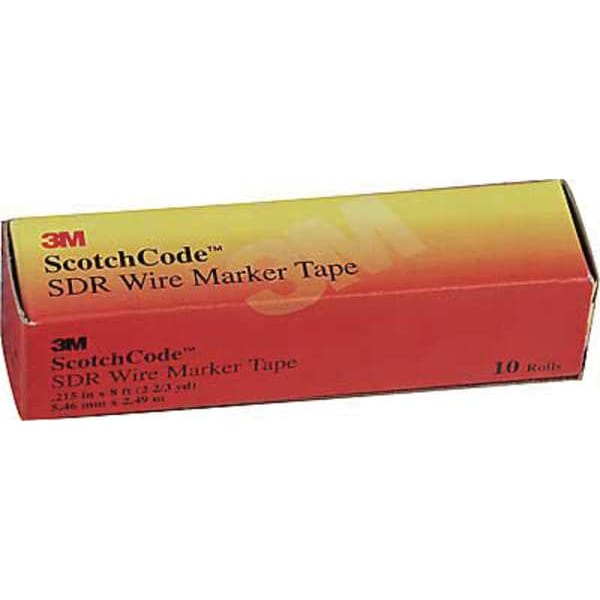 Wire Markr Refill, Printed, Slf-Adhes, PK50, SDR-O