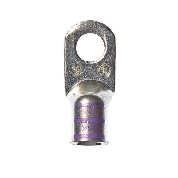 One Hole Lug Compress Conct, 4/0 AWG, PK60