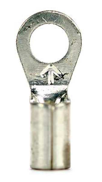 8 AWG Non-Insulated Ring Terminal 1/4