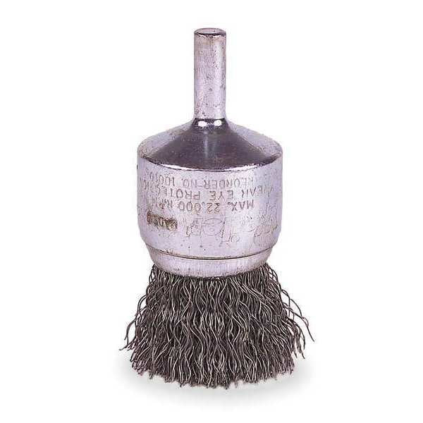 Crimped Wire End Wire Brush, Stainlesss Steel