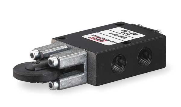 Manual Air Control Valve, 3-Way, 1/8in NPT