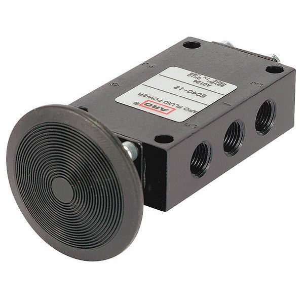 Manual Air Control Valve, 4-Way, 1/8in NPT