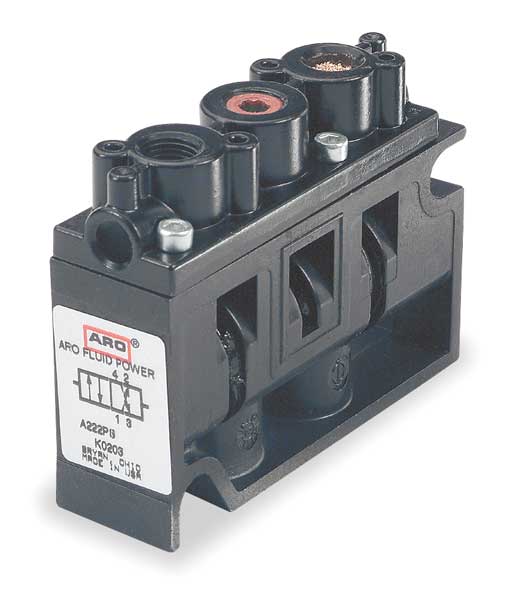 Solenoid Air Control Valve, 1/4 In, 12VDC