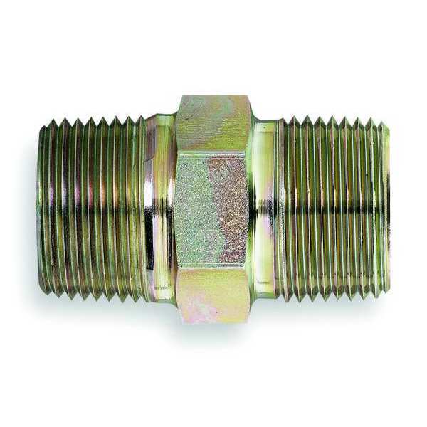 Adpt, MNPT-MNPT, 3/8-18x1/8-27, Straight