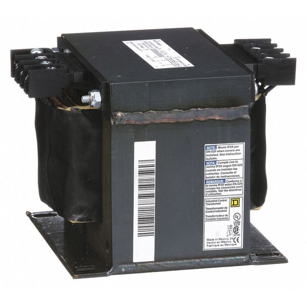 Control Transformer, 1kVA, 4.43 In. H, Hz: 50/60