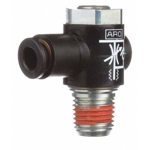 Cylder Port Flow Control, 1/4, MNPT xTube