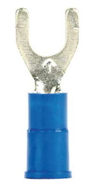 16-14 AWG Vinyl Fork Terminal #10 Stud PK1000