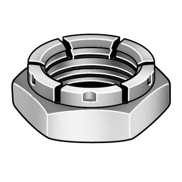 Flexible Top Lock Nut, 3/8