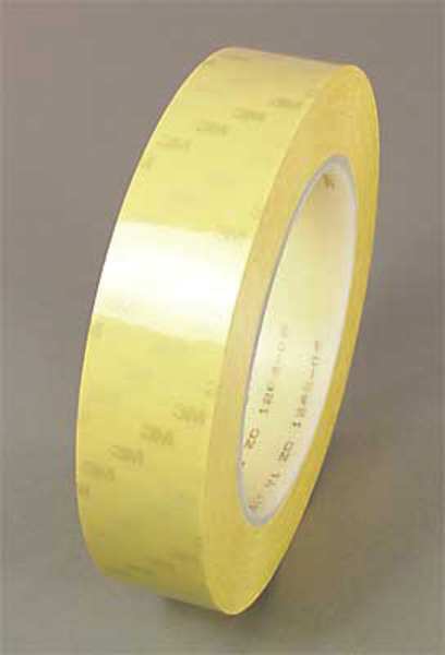 Film Tape, 3/4 In x 72 yd., Yellow, PK48