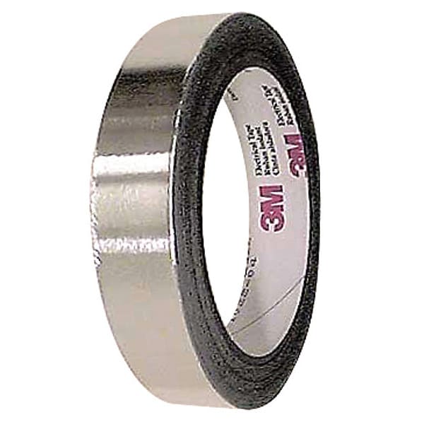 EMI Shielding Tape, 2 x 54 ft, Silver, PK5