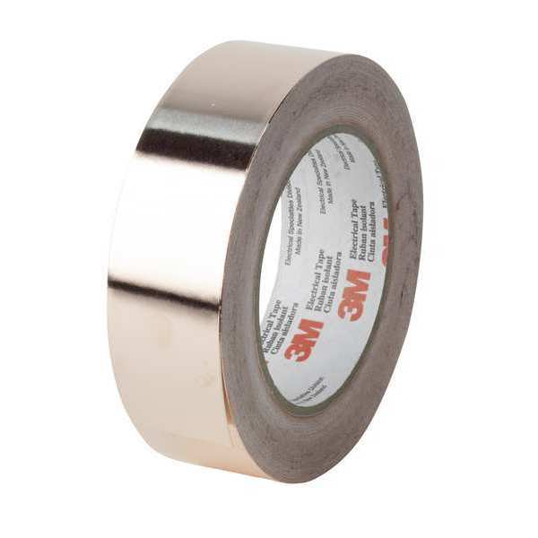 Foil Tape, 1 In. x 36 Yd., Copper, PK12