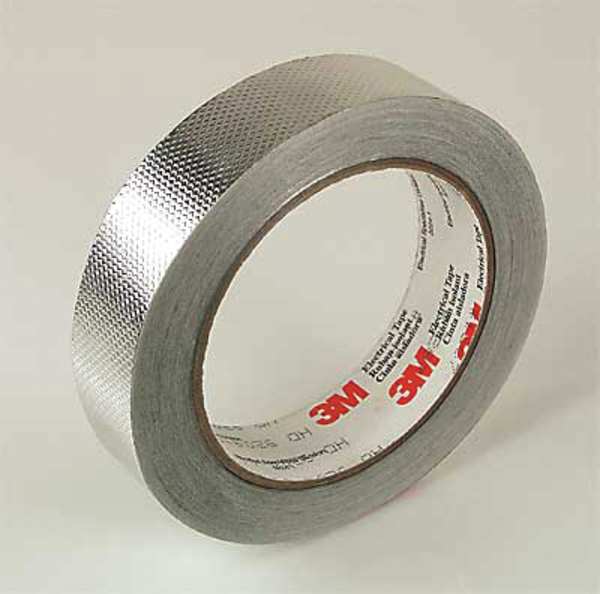 Embossed Foil Tape, 1 In x 54 ft. In, PK9