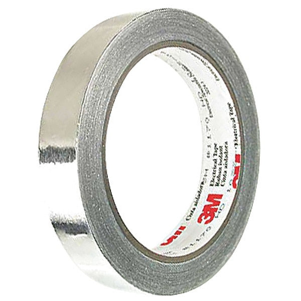 Foil Tape, 3/4 In. x 18 Yd., Silver, PK12