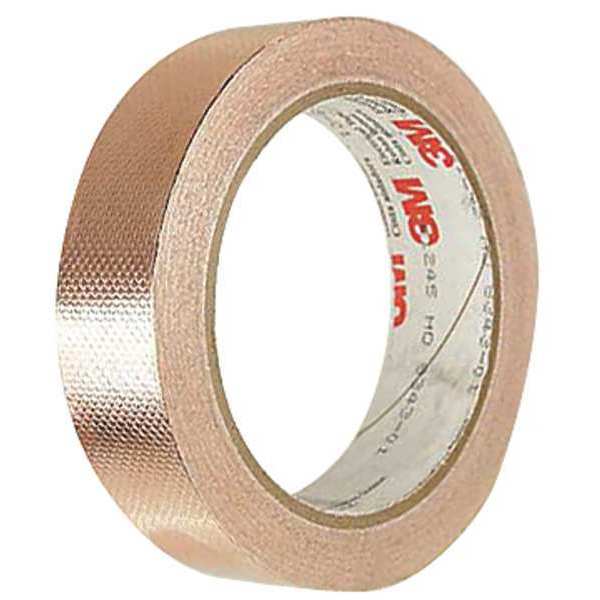 Foil Tape, 1/4 In. x 18 Yd., Copper, PK36
