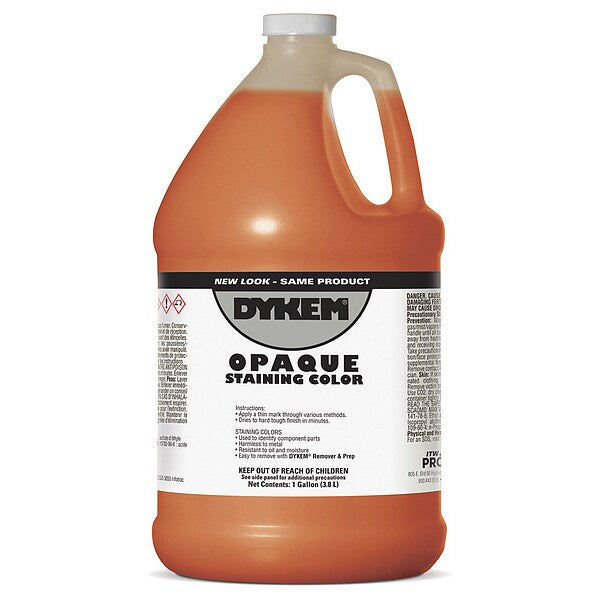Opaque Staining Color, Gallon, Orange,