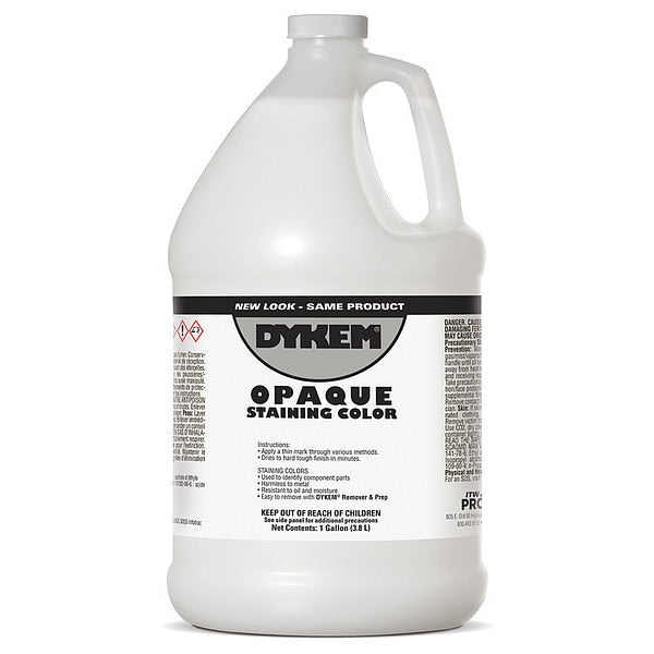 Opaque Staining Color, Gallon, White