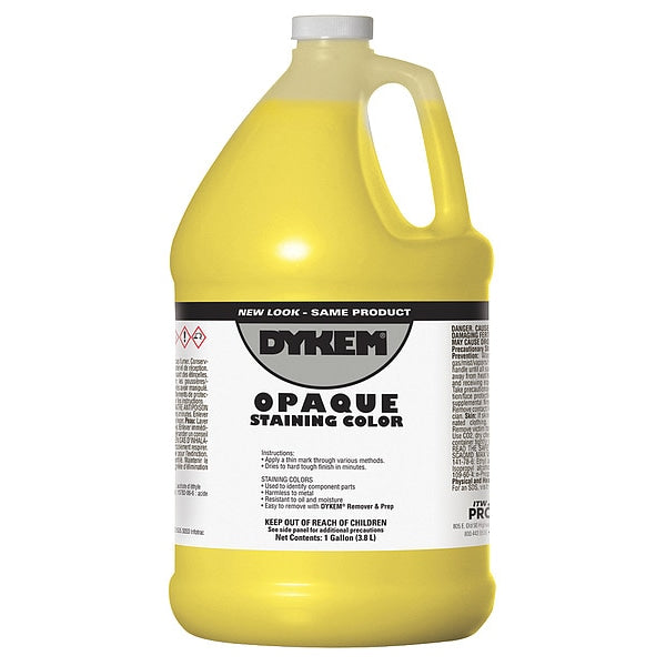 Opaque Staining Color, Gallon, Yellow