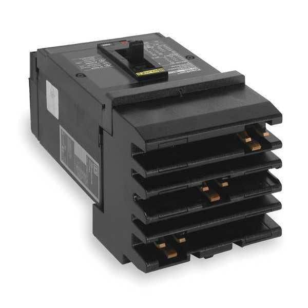 Molded Case Circuit Breaker, 50 A, 600V AC, 3 Pole, I-Line Mounting Style, HG Series