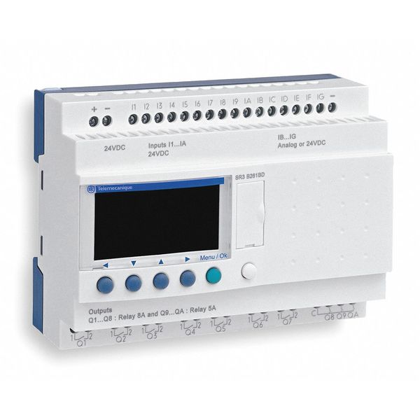 Logic Relay, 100-240VAC, With Display