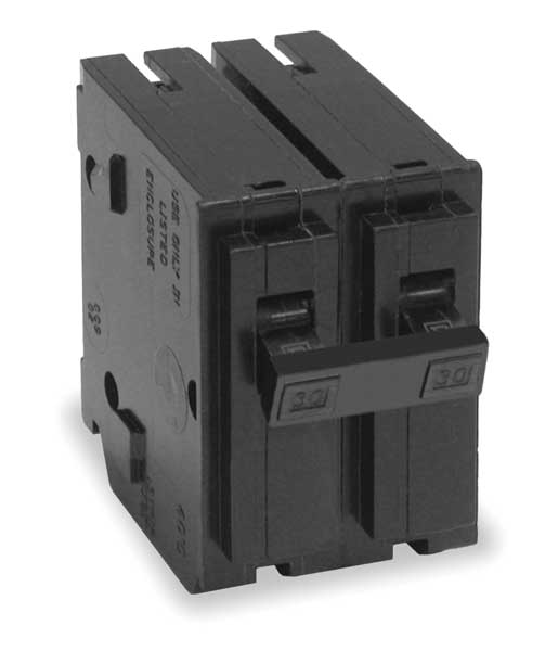 Miniature Circuit Breaker, 110 A, 120/240V AC, 2 Pole, Plug In Mounting Style, HOM Series