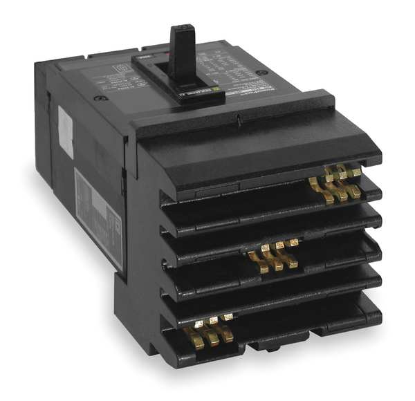 Molded Case Circuit Breaker, 175 A, 600V AC, 3 Pole, I-Line Mounting Style, JG Series