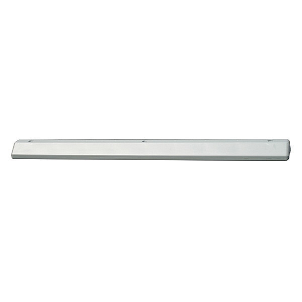Parking Curb, 72 In, Gray, Polyethylene