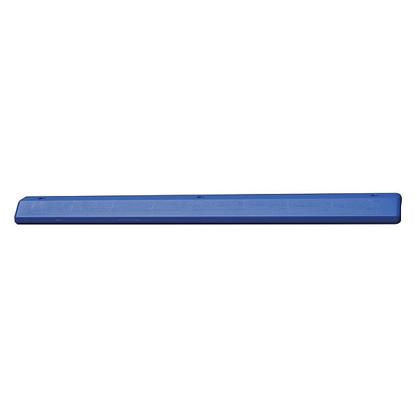 Parking Curb, 72 In, Blue, Polyethylene