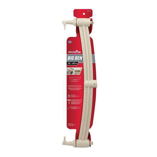 Paint Roller Frame, Yoke, Polypropylene Handle, 18