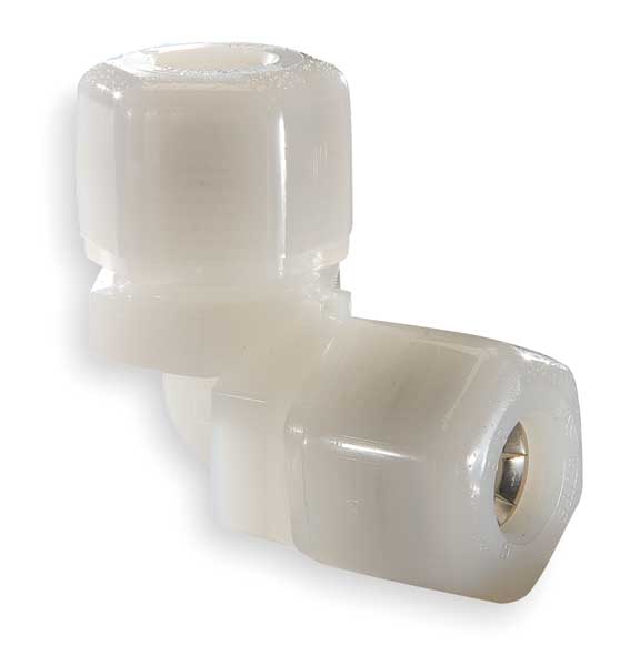 Union Elbow, Nylon, Comp, 1/2In
