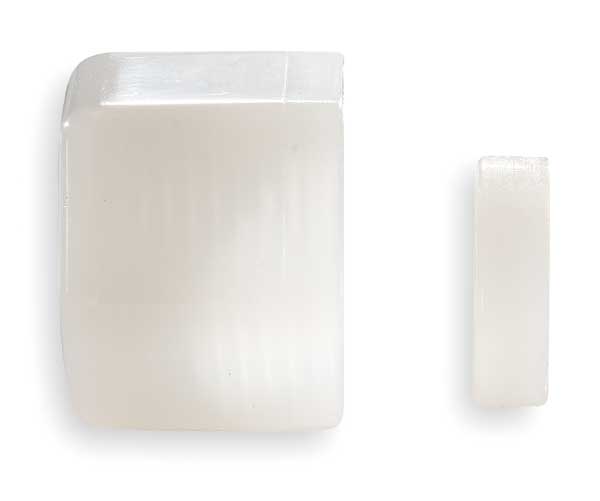 Nut And Spacer, Nylon, Comp, 1/2In