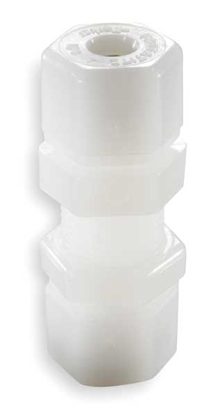 Bulkhead, Nylon, Comp, 3/8In