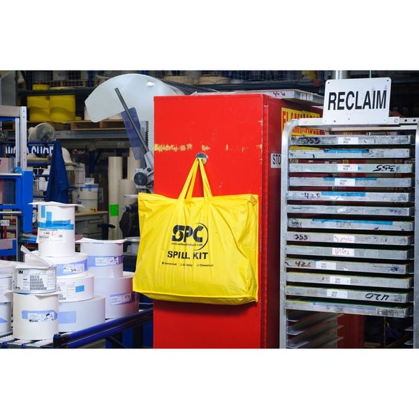 Spill Kit, Chem/Hazmat, Yellow